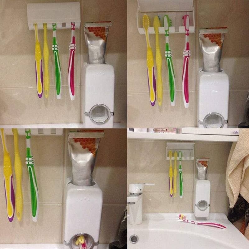 Max Dispenser + Holder for 5 Brushes