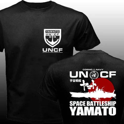 Space Battleship Yamato - Camiseta de algodão da série