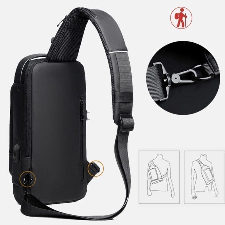 Slim Bag™ - Anti-Theft Backpack with USB Password